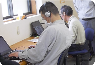 作業の様子いろいろ